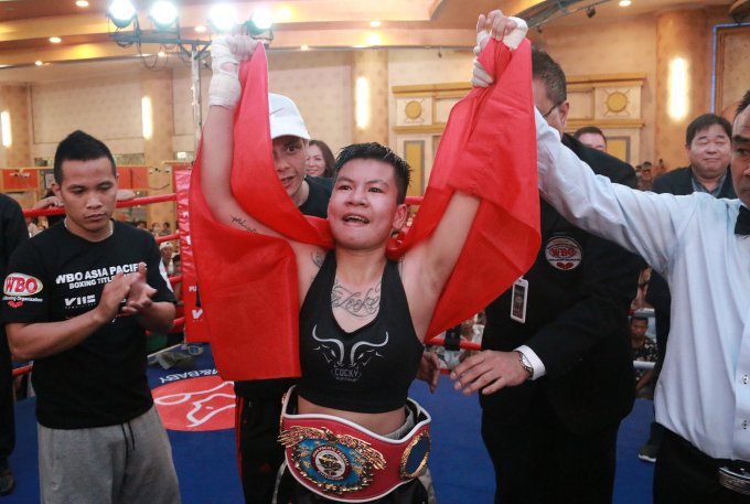 Tay đấm Nguyễn Thị Thu Nhi giành đai WBO thế giới đưa Quyền Anh Việt đi vào lịch sử - Ảnh 5