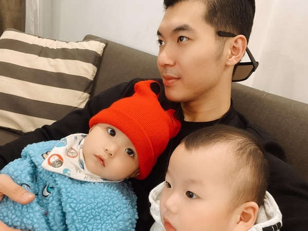 Cuộc sống bỉm sữa của 'nam thần 6 múi' Trương Nam Thành sau khi lấy vợ đại gia hơn 15 tuổi - Ảnh 5