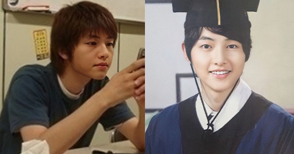 Nhan sắc thời còn ngồi trên ghế nhà trường của Song Joong Ki, chuẩn "mỹ nam học đường"