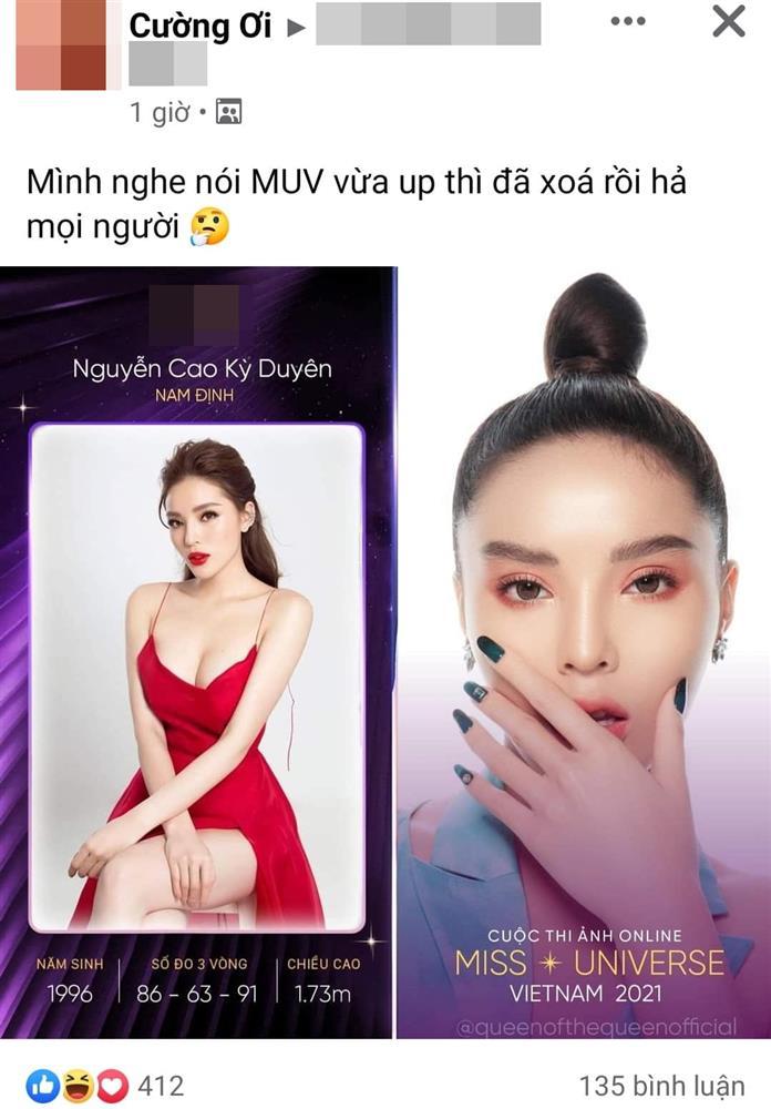 Netizen lan truyền ảnh profile của Hoa hậu Kỳ Duyên thi Miss Universe Vietnam 2021 - Ảnh 1