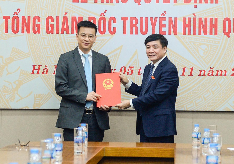 BTV Quang Minh đảm nhiệm chức Tổng Giám đốc Truyền hình Quốc hội - Ảnh 1