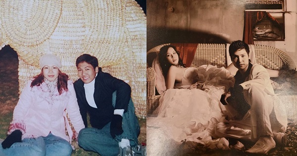 Mạnh Trường "xả kho" loạt ảnh thời trẻ bên bà xã Lan Phương