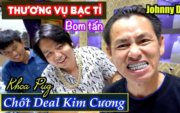 Nghi vấn Khoa Pug và tỷ phú kim cương Johnny Đặng cạch mặt nhau vì tiền ảo - Ảnh 1