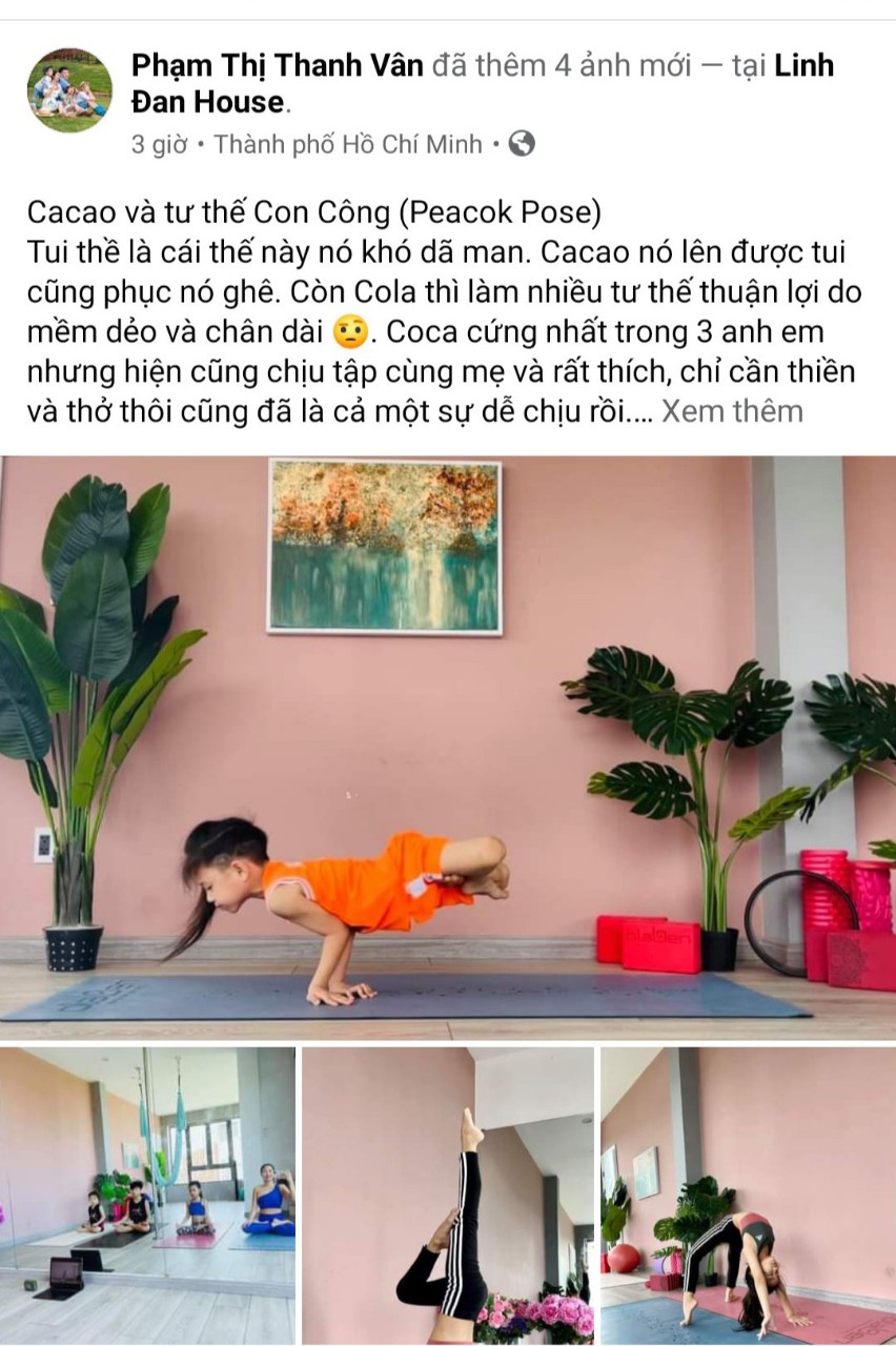 Con trai Ốc Thanh Vân mới 6 tuổi đã tập yoga như một master chính hiệu - Ảnh 1
