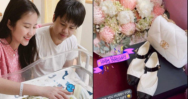 Sinh quý tử, Primmy Trương nhận quà đắt đỏ từ ông xã Phan Thành