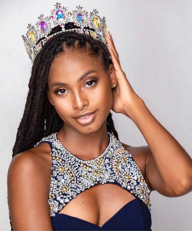 Nhà thơ 25 tuổi người Belize đăng quang Hoa hậu Trái đất 2021 - Ảnh 4