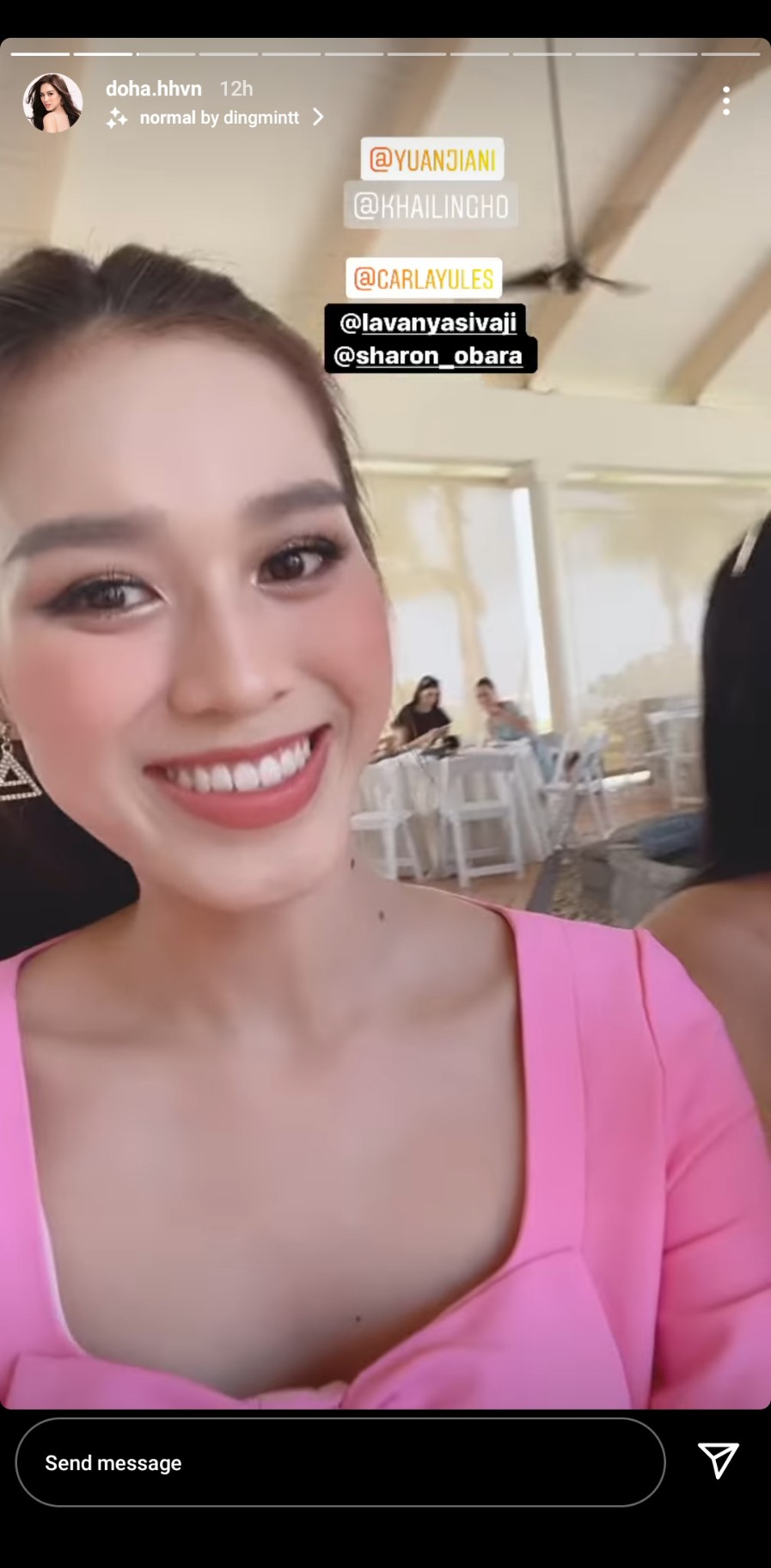 Hoa hậu Đỗ Thị Hà nổi bật khi đọ sắc bên dàn đối thủ tại Miss World 2021 - Ảnh 2