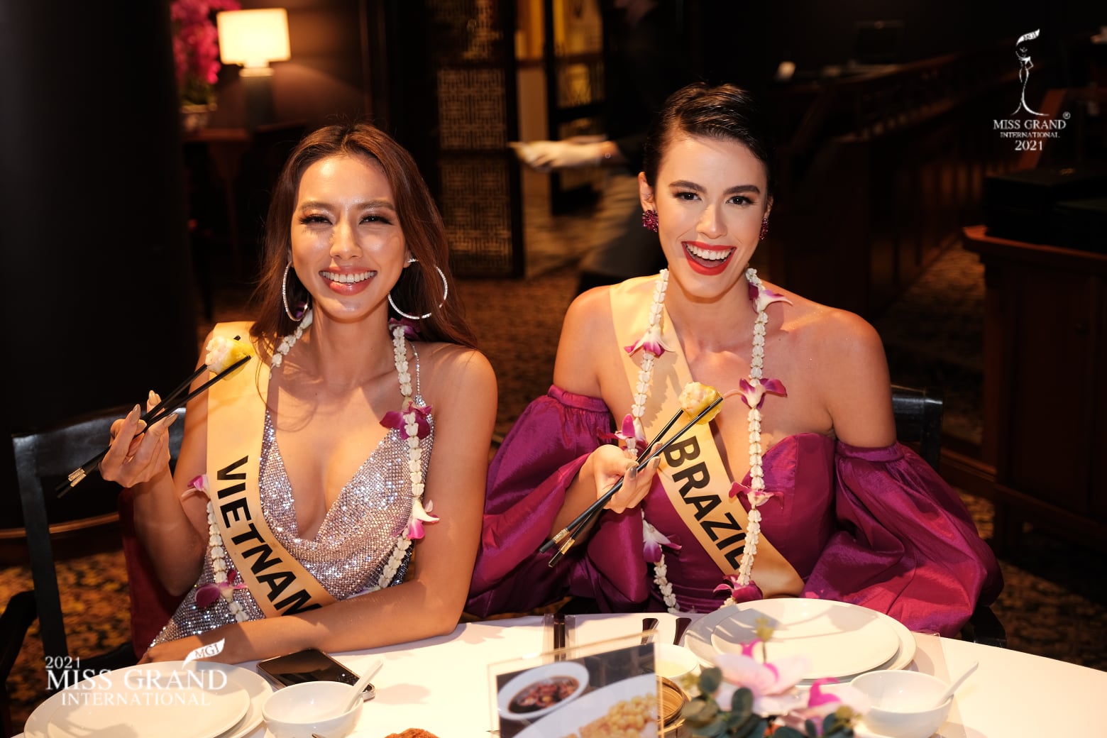 Người đẹp Thùy Tiên 'ẵm' 2 giải Top 1 tại Miss Grand 2021 - Ảnh 4