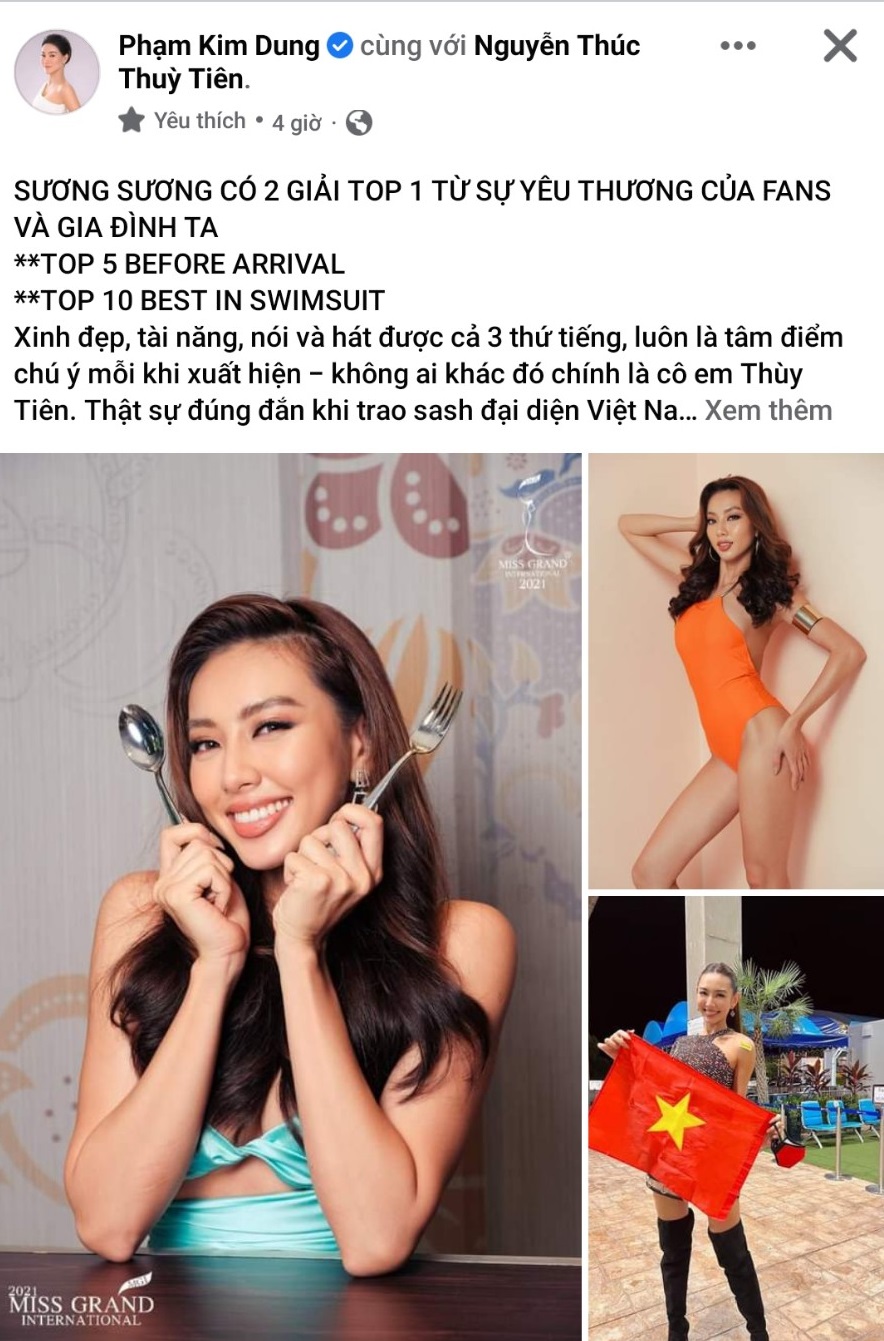 Người đẹp Thùy Tiên 'ẵm' 2 giải Top 1 tại Miss Grand 2021 - Ảnh 7