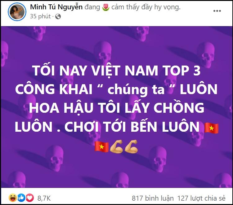 Minh Tú tuyên bố sẽ lấy chồng nếu Thùy Tiên đăng quang Miss Grand 2021 - Ảnh 3