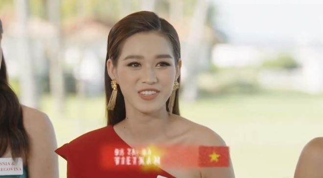 Hoa hậu Đỗ Thị Hà lọt vòng 2 phần thi Head To Head Challenge tại Miss Wold 2021 - Ảnh 2