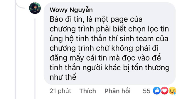Nửa đêm, Wowy tỏ thái độ với fanpage Rap Việt vì thiên vị team khác - Ảnh 4