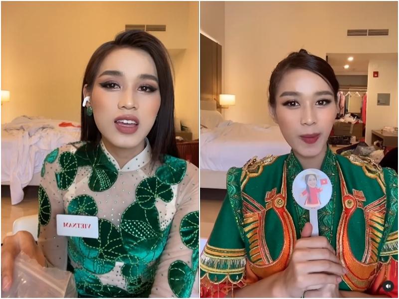 Hoa hậu Đỗ Thị Hà bị fan 'bóc phốt' ở bẩn, nhiều lần để lộ căn phòng siêu bừa bộn trên livestream - Ảnh 3