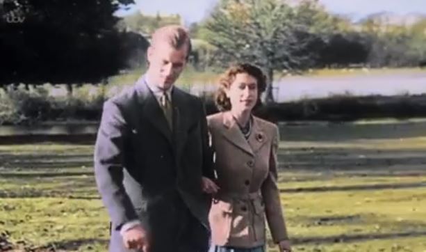 Những thước phim màu đầu tiên về đám cưới của Nữ hoàng Anh hơn 70 năm trước - Ảnh 3