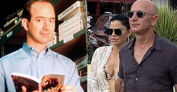 Từ khi yêu tình trẻ, tỷ phú Jeff Bezos hết thư sinh, thân hình cường tráng như thanh niên ở tuổi U60
