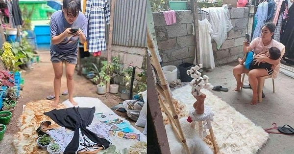 Ảnh bán hàng online lóng lánh kiêu sa và hậu trường khiến netizen vừa ôm bụng cười vừa nể