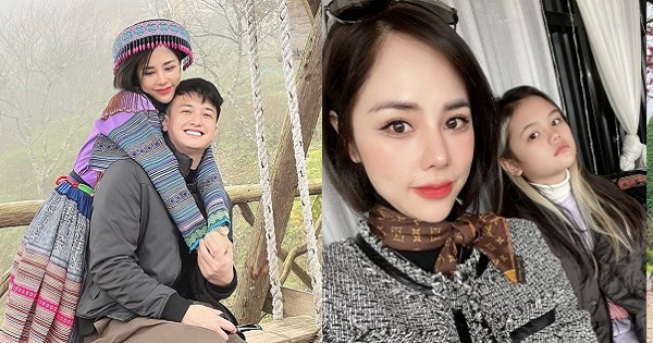 Huỳnh Anh gần gũi với con riêng bạn gái Bạch Lan Phương như cha con ruột