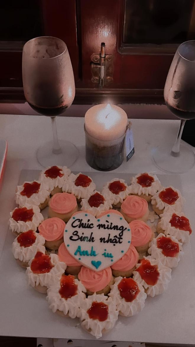 Chí Nhân gián tiếp khoe tình mới qua chiếc bánh sinh nhật có dòng chữ 'anh yêu' - Ảnh 2