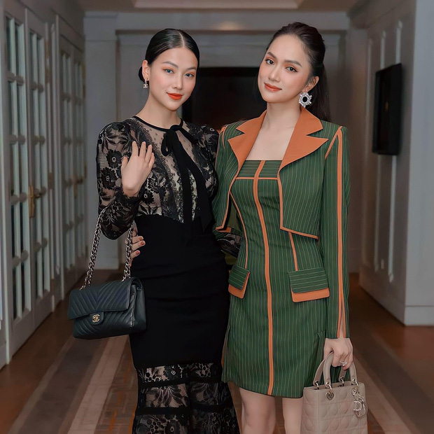 Màn đọ sắc của 2 Hoa hậu Quốc tế Phương Khánh - Hương Giang - Ảnh 1