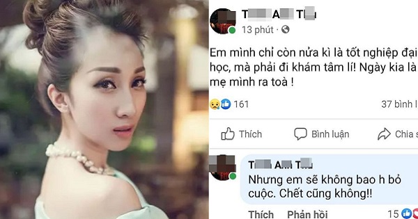 Cô gái tố Lều Phương Anh là "tiểu tam" tiết lộ thời gian bố mẹ ra tòa, nhưng sẽ "không khoan nhượng"
