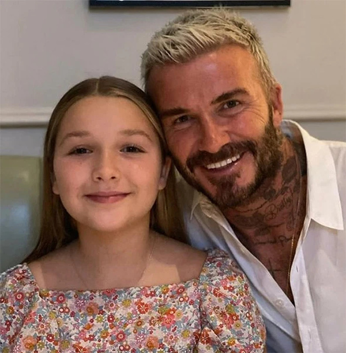David Beckham mặt như 'mất sổ gạo' khi con gái cưng Harper tiết lộ đã có 'người trong mộng' - Ảnh 4