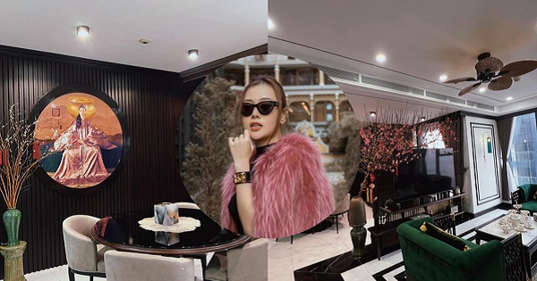 Phương Oanh trang trí căn hộ bạc tỷ đón Tết, cầu kỳ không kém nhà Lệ Quyên