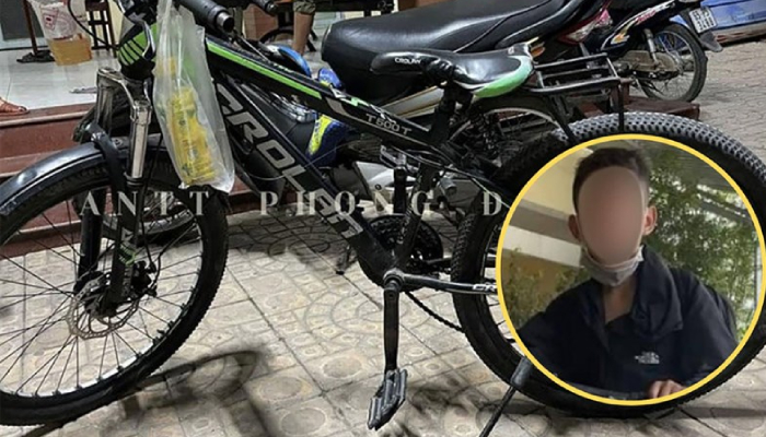 Cậu bé 13 tuổi đạp xe 200km thăm bạn gái: “Con xuống đòi 160 nghìn và ăn sinh nhật bạn"