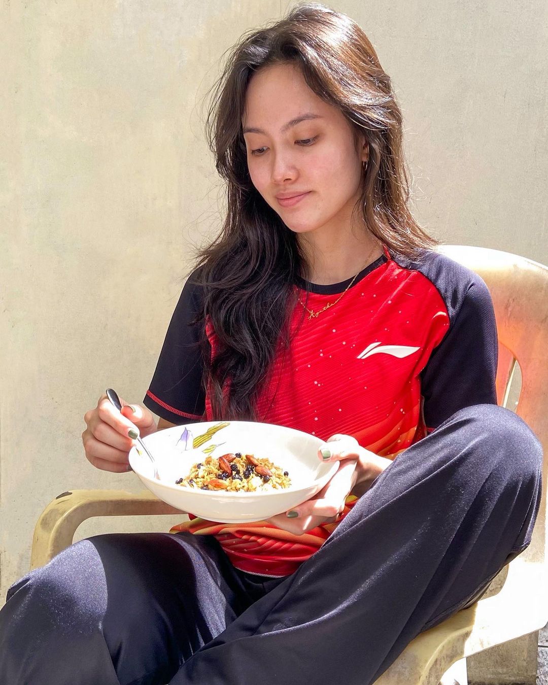 Vẻ đẹp dịu dàng của VĐV Thái cực kiếm người Philippines tại SEA Games 31 - Ảnh 3