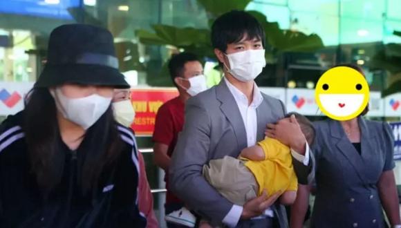 Công Phượng lần đầu để lộ mặt con trai đầu lòng 8 tháng tuổi- Ảnh 2