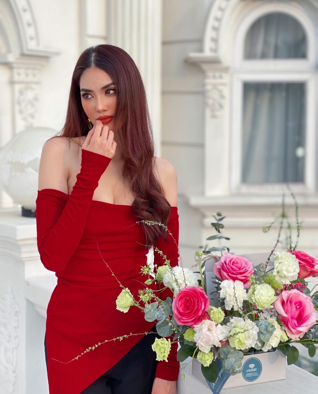 Lan Khuê lầy lội bên chồng, anh xã đeo phụ kiện làm biểu cảm khiến netizen hết hồn - Ảnh 5