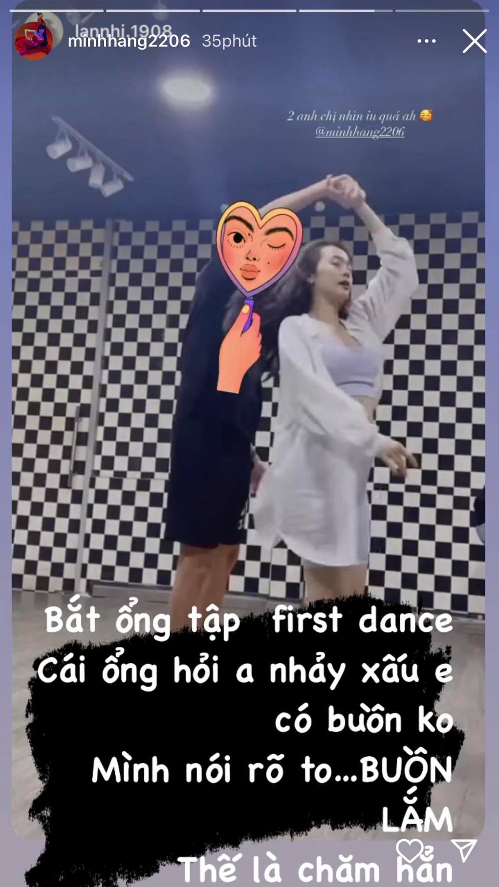 Minh Hằng tập nhảy chăm chỉ cùng chồng để biểu diễn trong đám cưới  - Ảnh 3