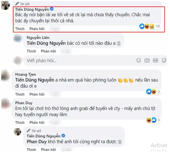 Ông xã hot mom Hằng Túi gọi taxi hết 48k, hào phóng trả luôn 50 triệu
 - Ảnh 4