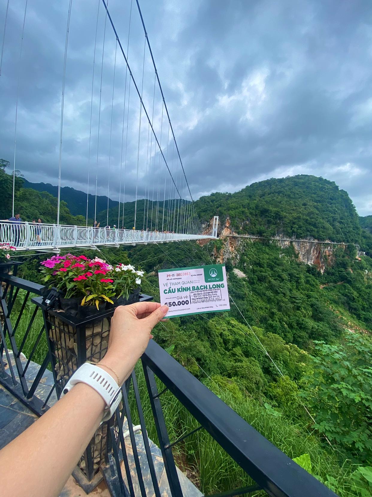 Việt Nam xác nhận kỷ lục Guiness cầu kính đi bộ dài nhất thế giới với 632m - Ảnh 2