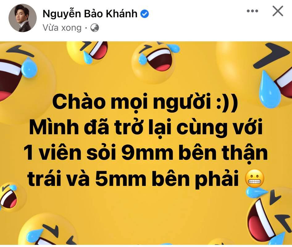 K-ICM tiết lộ đang bị sỏi thận nghiêm trọng, dàn sao Việt và fan lo lắng - Ảnh 1
