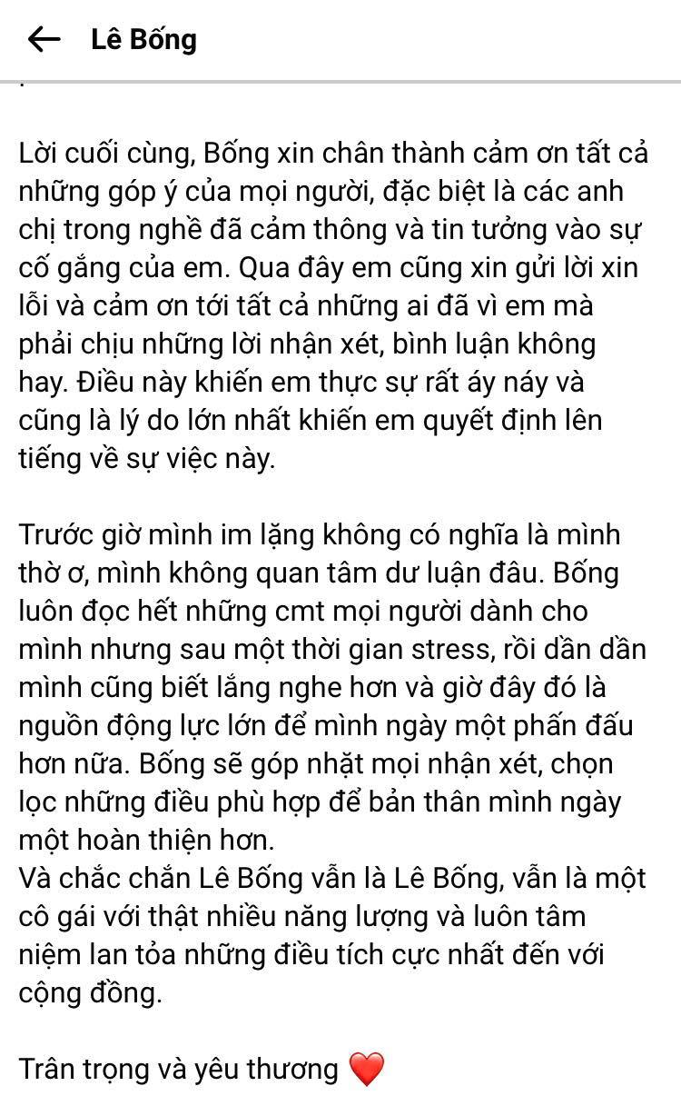 Lê Bống viết tâm thư khẳng định chưa từng nghĩ sẽ lấn sân làm người mẫu - Ảnh 4