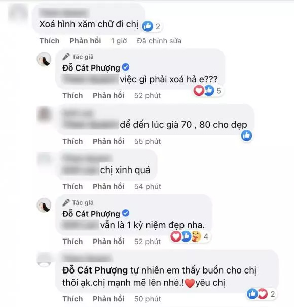 Chia tay Kiều Minh Tuấn, Cát Phượng vẫn giữ hình xăm coi đó là kỷ niệm đẹp - Ảnh 2