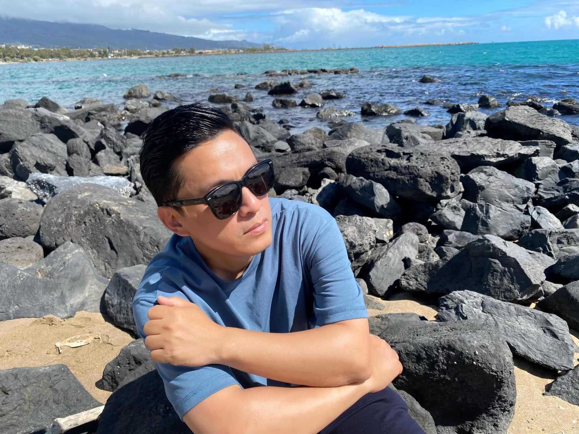 Con trai cả của Lam Trường cao lớn ở tuổi 16, gương mặt điển trai giống bố - Ảnh 5