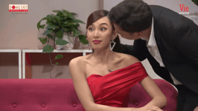 Trường Giang thơm má Hoa hậu Thùy Tiên ngay trên Gameshow truyền hình
 - Ảnh 2