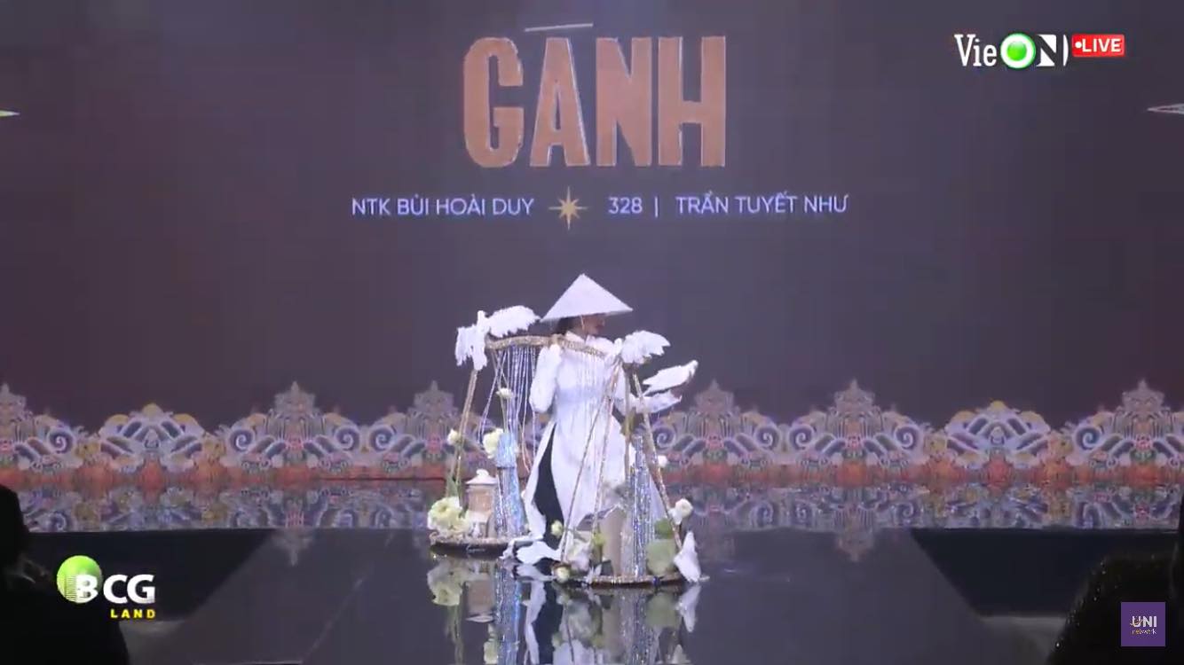 Những bộ cánh đẹp nhất trong đêm Trình diễn Trang phục Dân tộc  tại Miss Universe Việt Nam 2022 - Ảnh 8