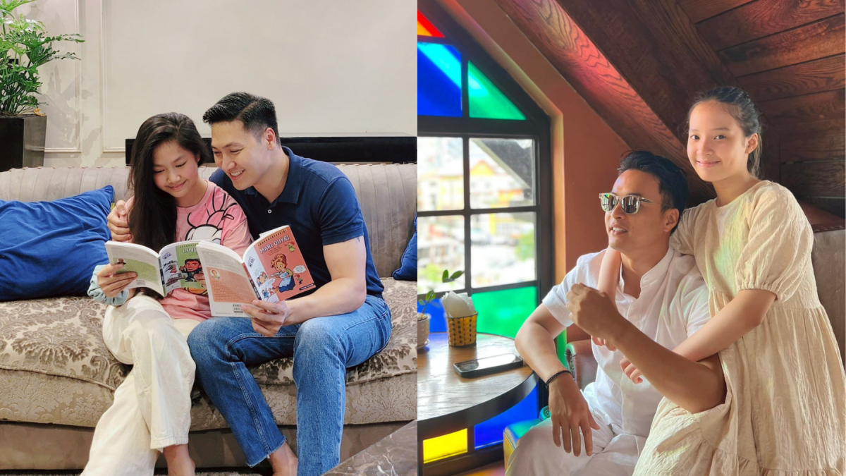 Ngoại hình 2 ái nữ nhà Mạnh Trường và Hồng Đăng khi bước vào tuổi thiếu nữ