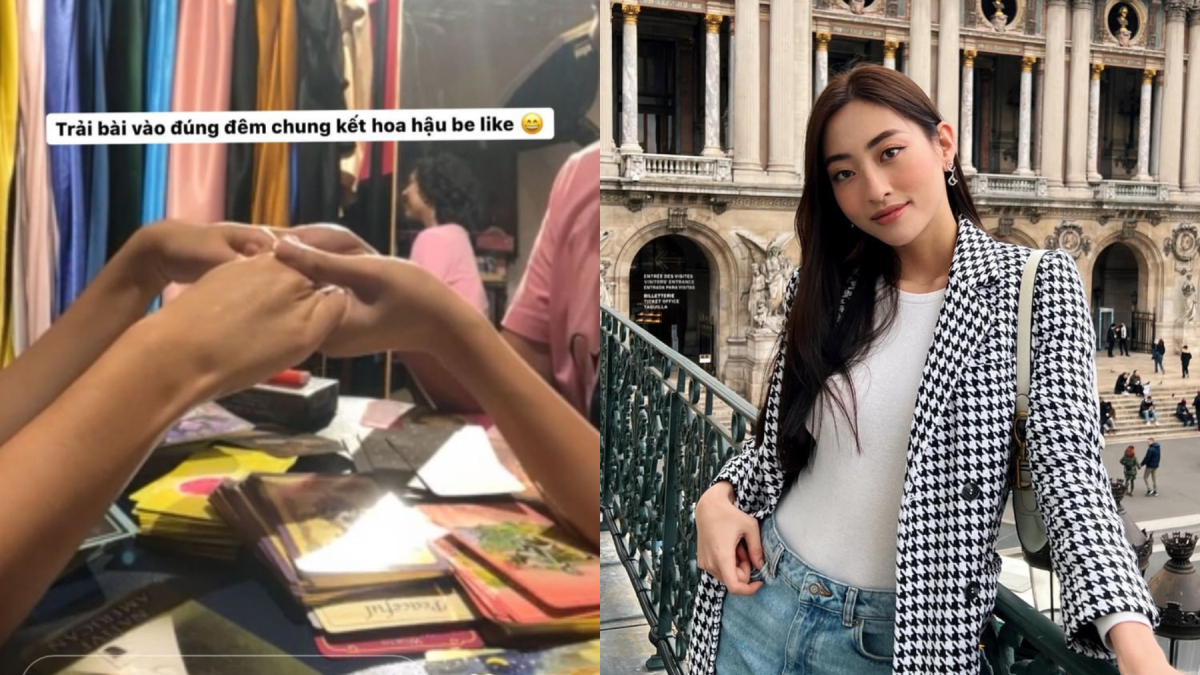 Lương Thùy Linh từng “trải bài” đúng đêm chung kết HH đoán cơ hội bản thân