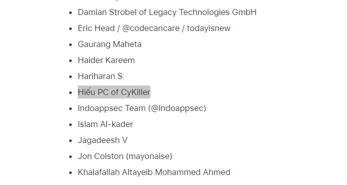 Hacker Ngô Minh Hiếu vừa được Apple vinh danh - Ảnh 2