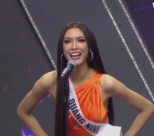 Top 41 Miss Universe Vietnam 2022 hô tên đầy hào sảng, sân khấu bán kết đầy chuyên nghiệp - Ảnh 3