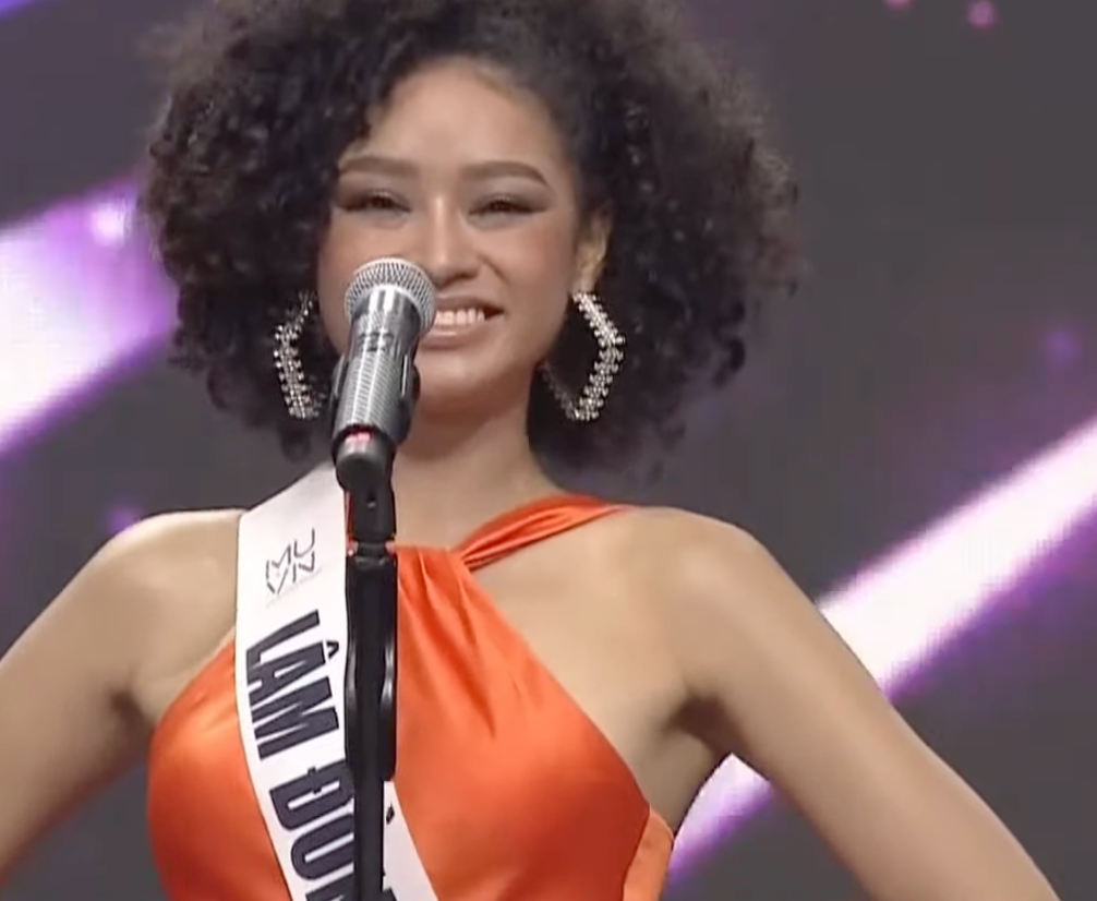 Top 41 Miss Universe Vietnam 2022 hô tên đầy hào sảng, sân khấu bán kết đầy chuyên nghiệp - Ảnh 7