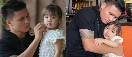 Quang Hải chăm cháu cực khéo, tương lai bố bỉm chiều con nhất làng bóng đá  - Ảnh 2