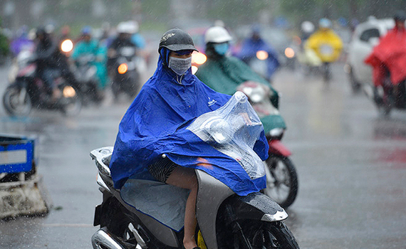 Thời tiết ngày 3/7: Bão số 1 suy yếu, miền Bắc tiếp tục nắng nóng - Ảnh 3