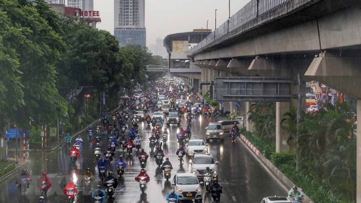 Thời tiết ngày 13/7: Cả nước có mưa to, Hà Nội nguy cơ ngập úng