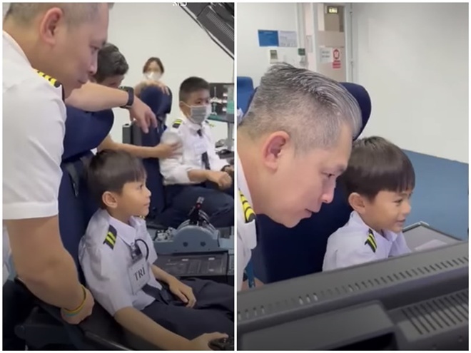 Con trai Ngô Kiến Huy: 11 tuổi ước được làm phi công, ở trường học rất giỏi - Ảnh 5