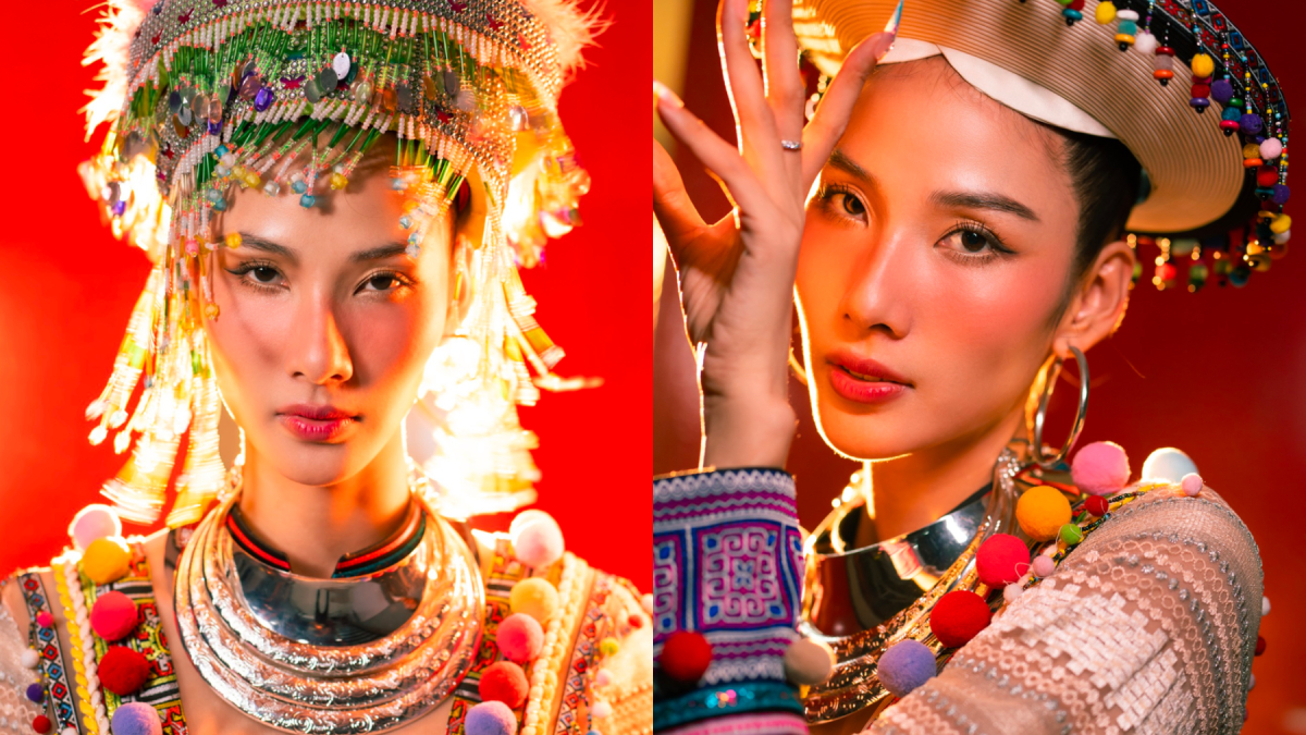 Hoàng Thuỳ đẹp khác lạ với tạo hình thiếu nữ Tây Bắc để phục vụ cho âm nhạc?