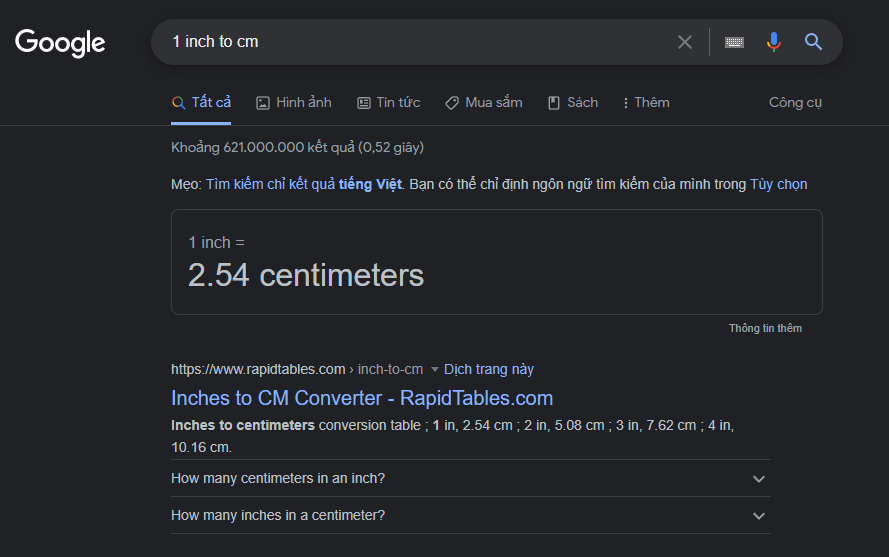 1 inch bằng bao nhiêu cm? Cách đổi từ inch ra cm nhanh và chính xác nhất - Ảnh 2